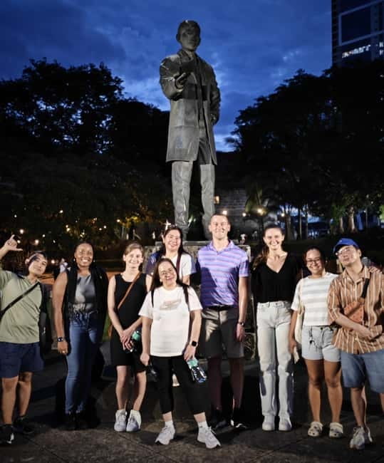 A Night in Old Manila: Intramuros Walking Tour - Manila Cathedral and the Wartime Stops in the Middle of the Route