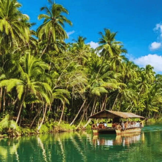 Bohol: Chocolate Hills Tour with Loboc River Cruise & Lunch - The early stops: Blood Compact Monument, Baclayon Church, and a quick countryside look