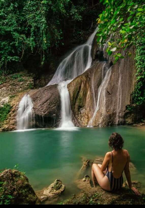 Bohol: Waterfall Hopping & Secret Jungle Trails Guided Tour - Your swim time at the falls: turquoise pools and cool relief