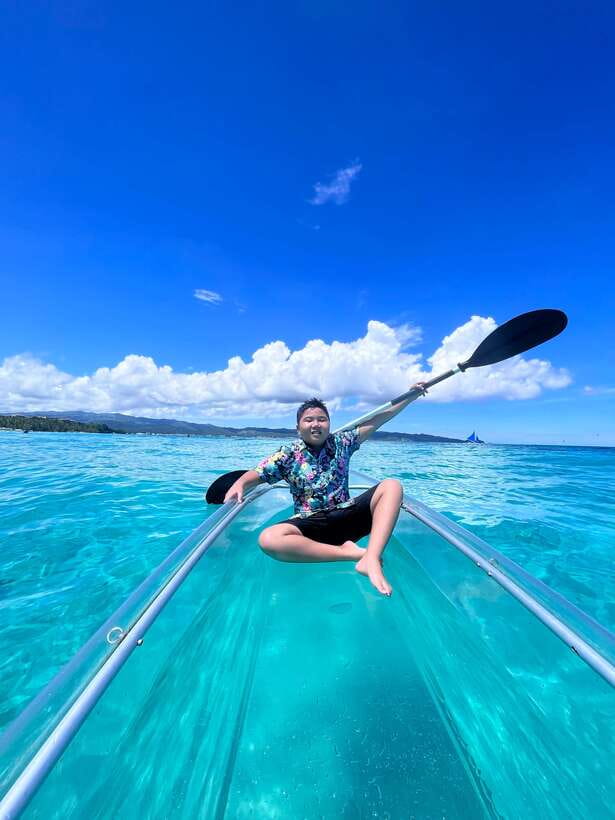 Boracay - Crystal Kayak phot-op Experience - Price and value: is $9 (or P500) worth it?