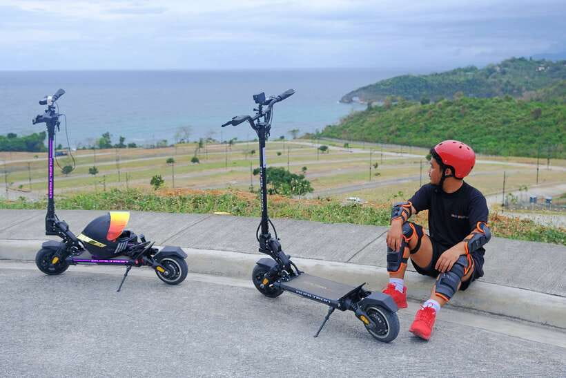Boracay: Dualtron E-Scooter Ride - Safety gear, helmets, and the question you should ask yourself