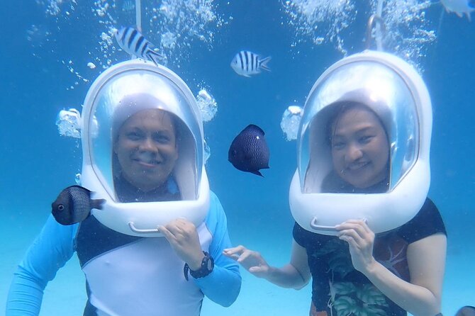Boracay Helmet Diving - Helmet, Ladder, Seabed: How the Experience Actually Works
