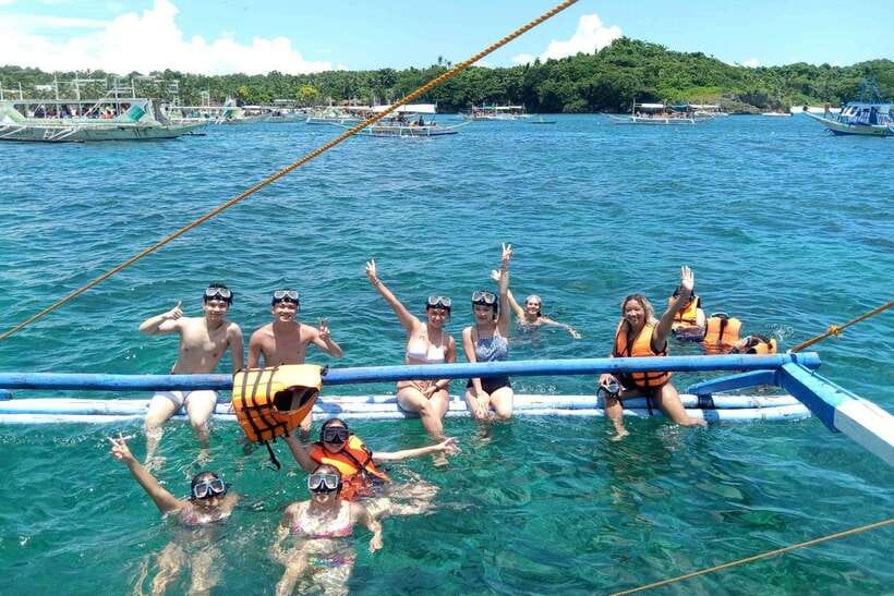 Boracay: Island Boat Tour with Crystal Cove Entry - Getting to White Beach and Meeting Your Crew (Astoria Boracay)