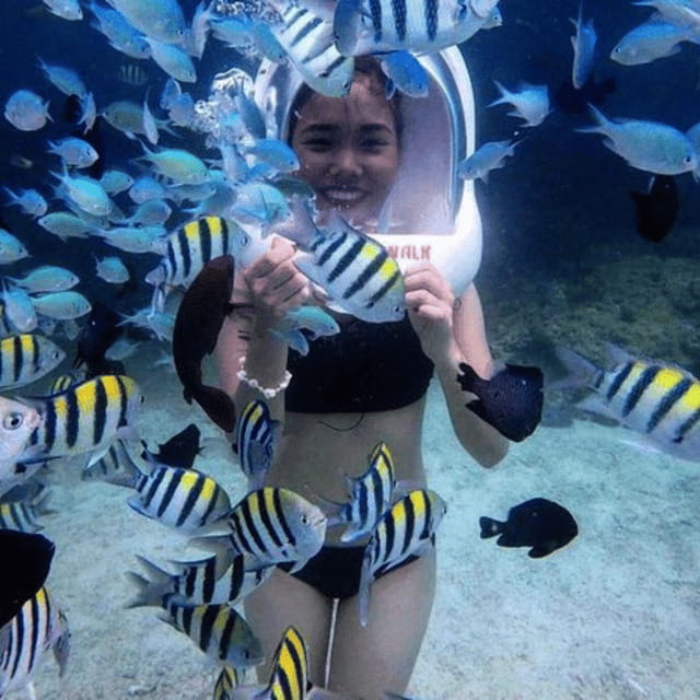 Boracay: Island Hopping with Buffet Lunch & Helmet Diving - Your Route in Plain English: Puka Beach, Crystal Cove, and Back