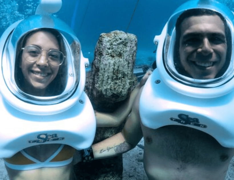 Boracay: Island Hopping with Lunch, Helmet Diving & ATV - A 6-hour, three-activity combo from Astoria Boracay