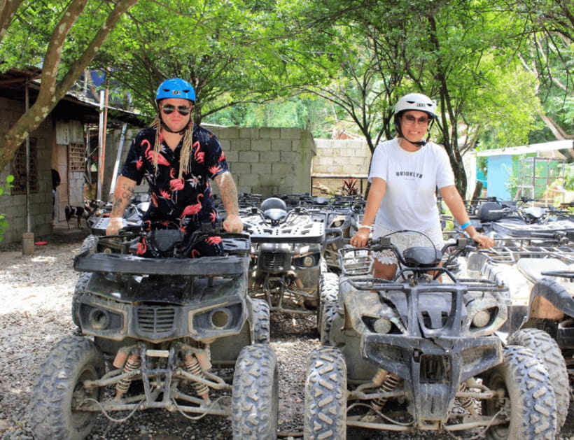 Boracay: Island Hopping with Lunch, Helmet Diving & ATV - Crocodile Island snorkeling and the on-site snorkeling fee