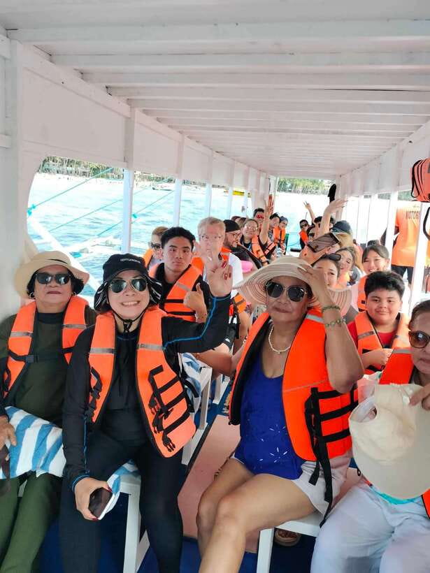Boracay: Island Hopping with Snorkeling and Crystal Cove - Where you meet in Boracay: Astoria Station 1 to purple-uniform guides