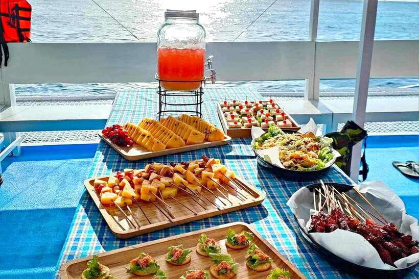 Boracay Island Rhythm Sunset Cruise - Pica-pica snacks and cocktails, plus what “included” actually means