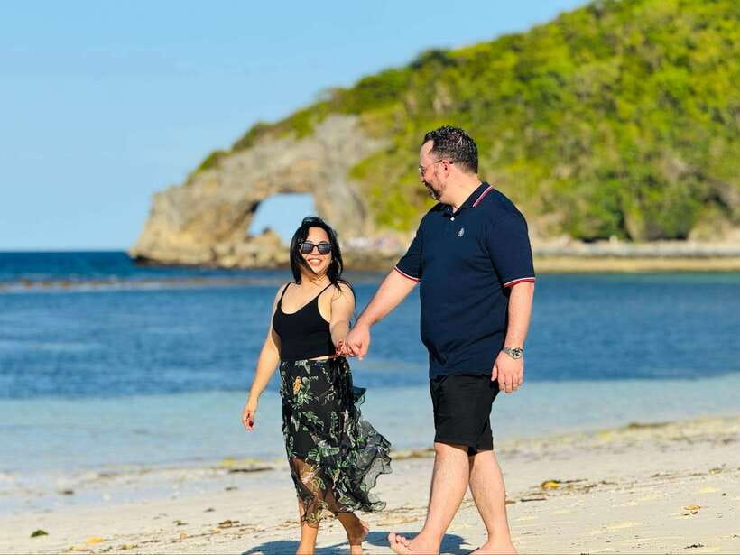 Boracay LandTour Experience (Photoshoot) - Puka Beach: Sand Castle Fun and a Name Made of Wood