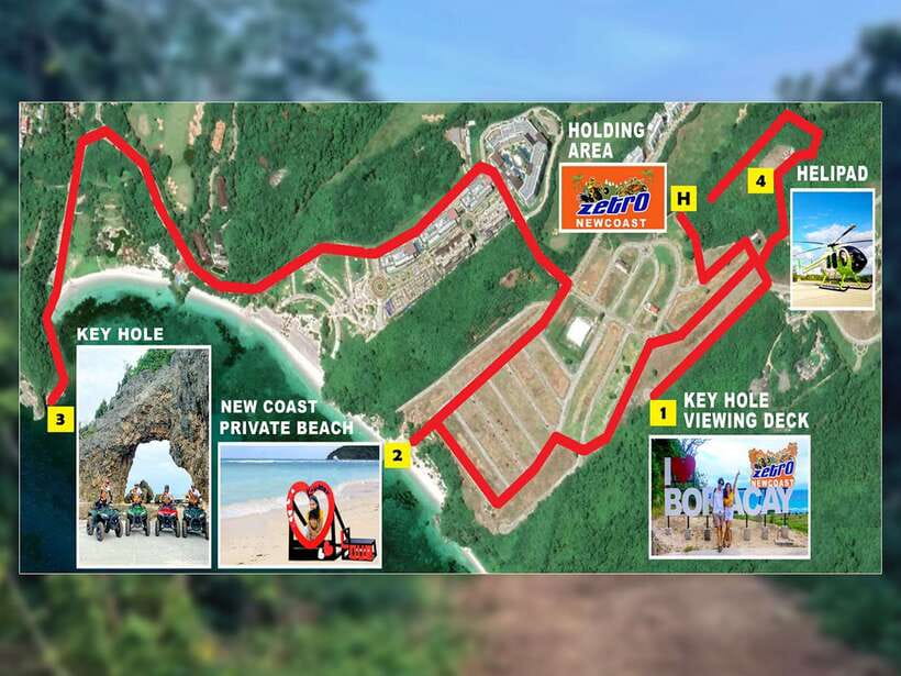 Boracay: Newcoast ATV Tour with Local Guide - The itinerary in real life: roads first, then photo-friendly stops