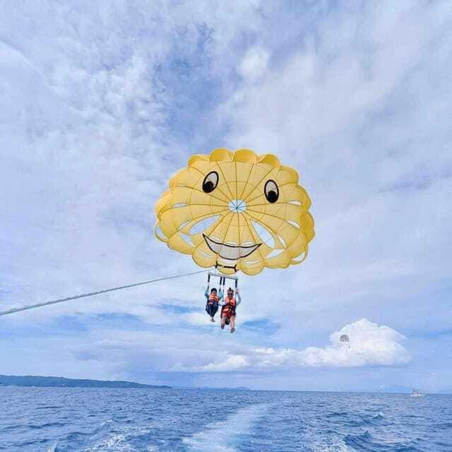 Boracay: Parasailing Adventure with Insta 360-Degree Camera - The Speedboat Push-Out (5 Minutes) That Sets the Mood
