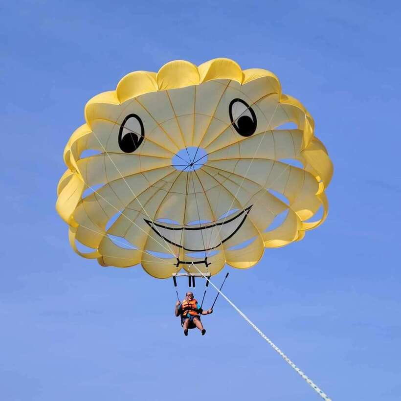 Boracay: Parasailing, Island Hopping, ATV Ride and Kawa Bath - From Astoria Station 1 to a day of sea and jungle