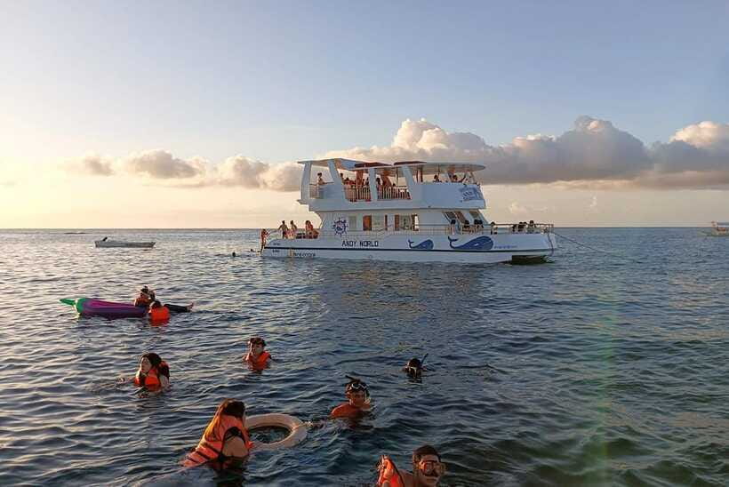 Boracay: Ultimate Party Cruise aboard the Andy World Yacht - A 2-hour flow you can actually enjoy: food, music, and water time