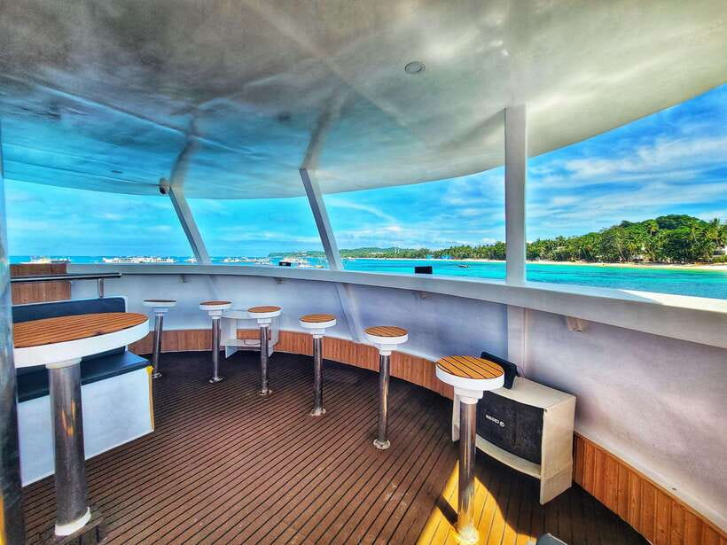 Boracay: Ultimate Party Cruise aboard the Andy World Yacht - Snorkeling masks, swim zones, and the P100 fee you should plan for