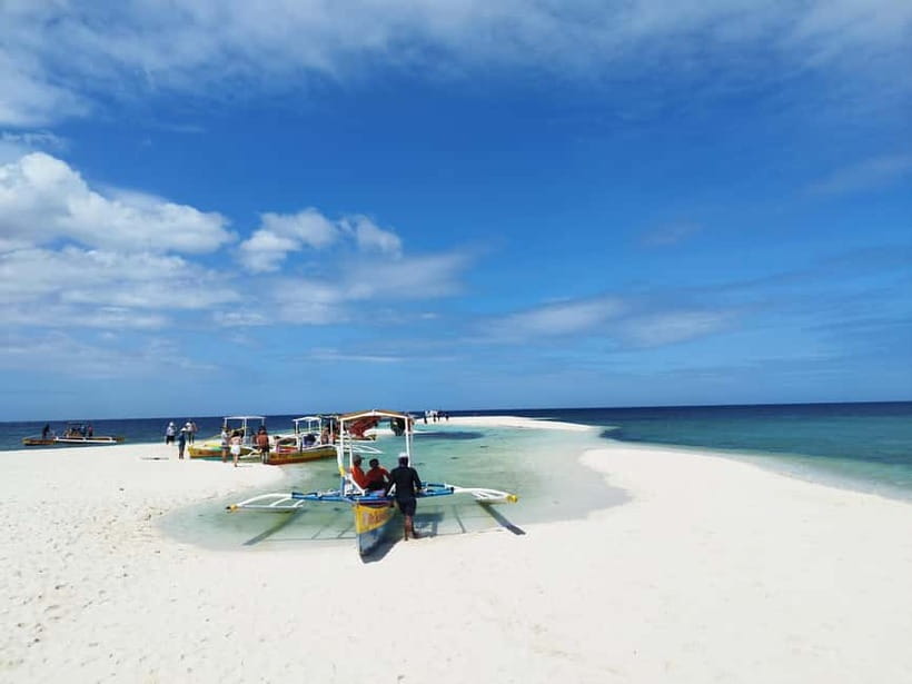 Camiguin: White Island Mantigue Island Exploration PRIVATE - White Island sandbar: swimming time, quick boat ride, and best-photo approach