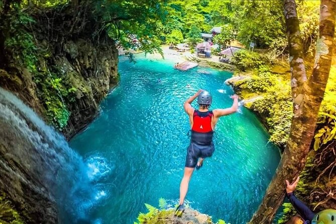 Canyoneering Cebu in Kawasan falls + meals + Cebu transfer option - The Route That Makes This Half-Day Canyoneering Work