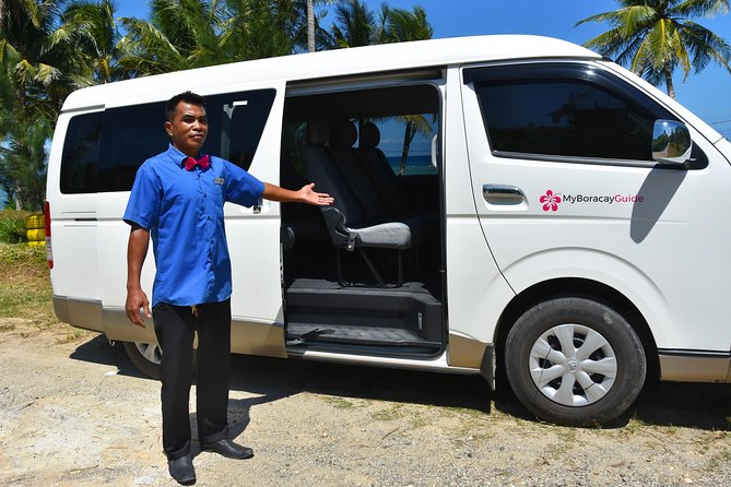 Caticlan Airport Transportation to Boracay Island Round Trip - Meeting your MyBoracayGuide rep at Ticket Booth 16