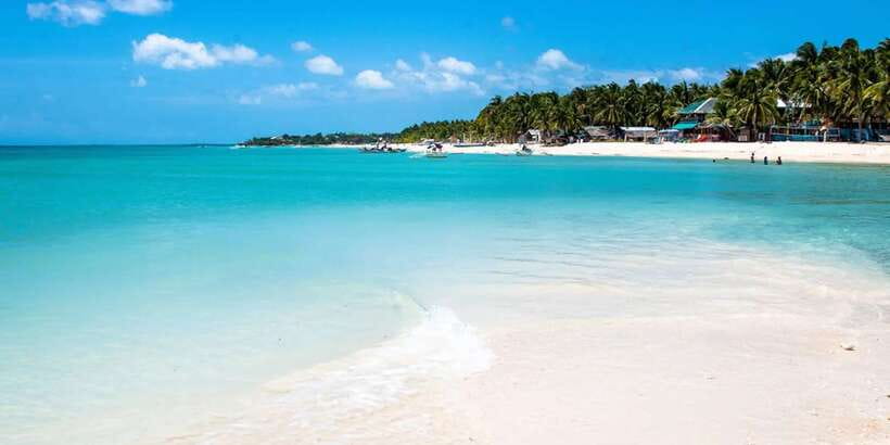 Cebu: Bantayan Island and Virgin Island Hopping Day Tour - German Ruins Viewpoints and the Cliff Jump Spot