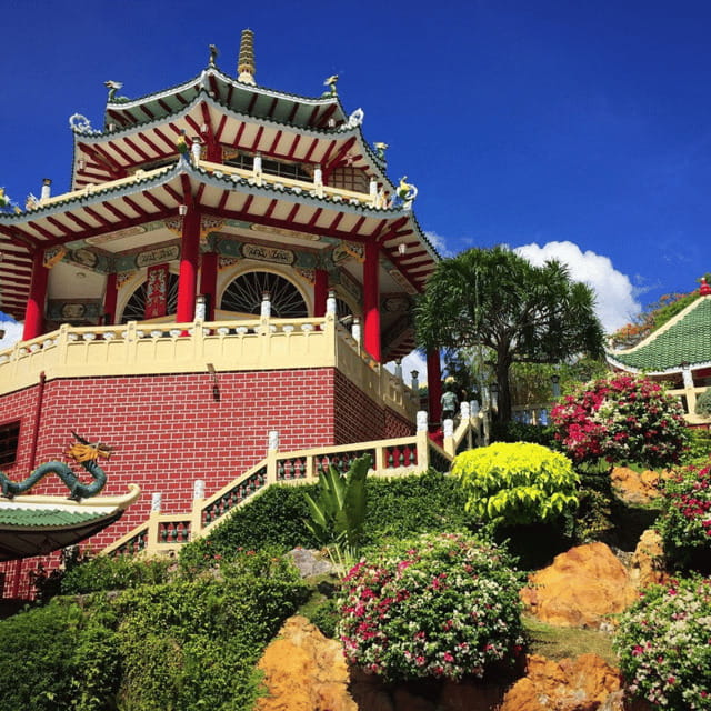 Cebu City: Best of Cebu Full-Day Guided Sightseeing Tour - Sirao Flower Farm and the Temple of Leah View Stops