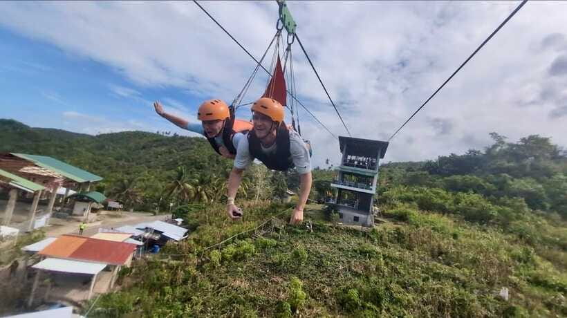 Cebu: Kawasan Canyoneering with Ziplining Adventure - Zip Stream Aerial Adventures: A Short Zip Run With Big Payoff