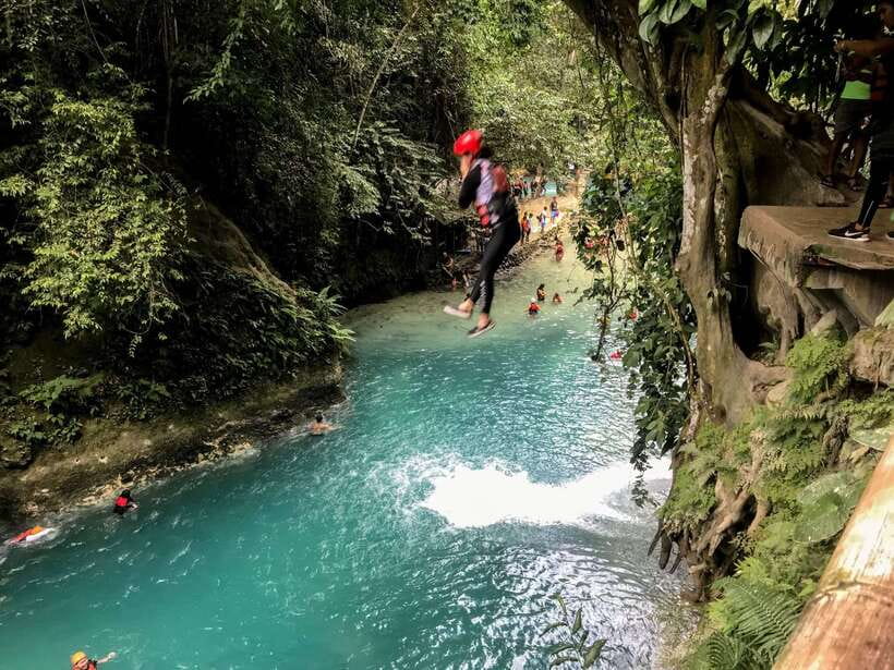 Cebu: Kawasan Falls Canyoneering & Cliff Jump Private Tour - Kawasan Falls Time: Three Tiers, Real Swim Opportunities, Better Photos