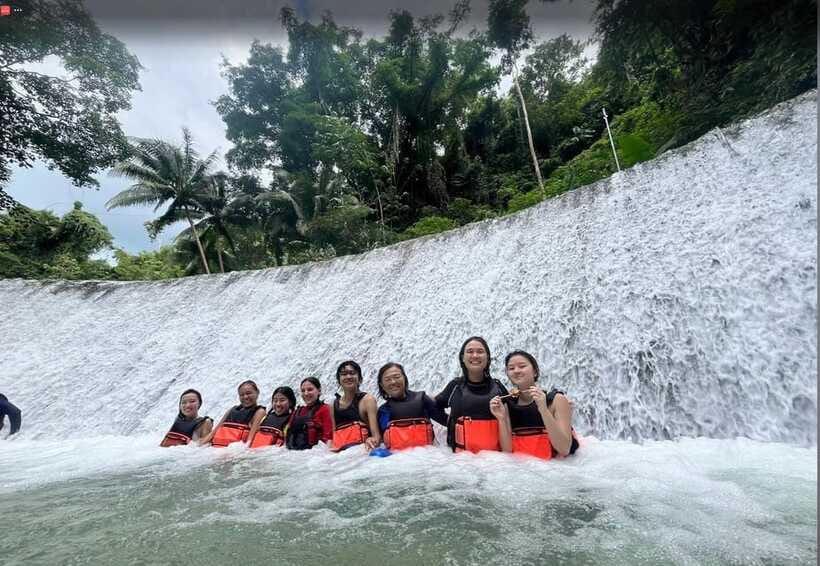 Cebu Pick-up: Full Course Kawasan Canyoneering with Lunch - Badian lunch break: homemade Filipino food helps your body recover