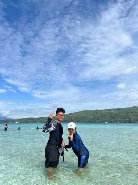 Cebu: Whaleshark Encounter, Sumilon Sandbar & Tumalog Falls - Guide and service quality: Dona, Princess, and Ray show up in the feedback