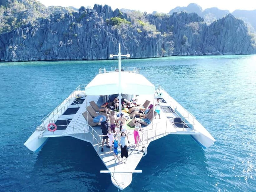 Coron Island: Premier Trimaran Tour - Free water sports and optional jet skis for 21+