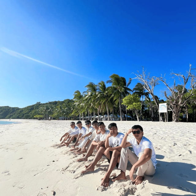 Coron Palawan - Island Escapade w/ Beachside Buffet Lunch - Malcapuya Island: powdery sand, swimming time, and the best excuse to slow down