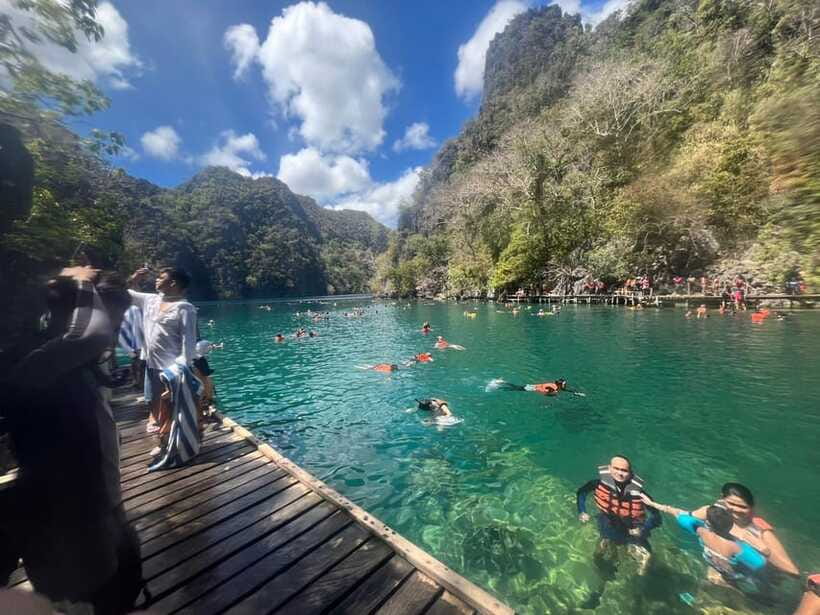 Coron Shared Island Tour A - The guide, the boat, and the safety stuff that matters