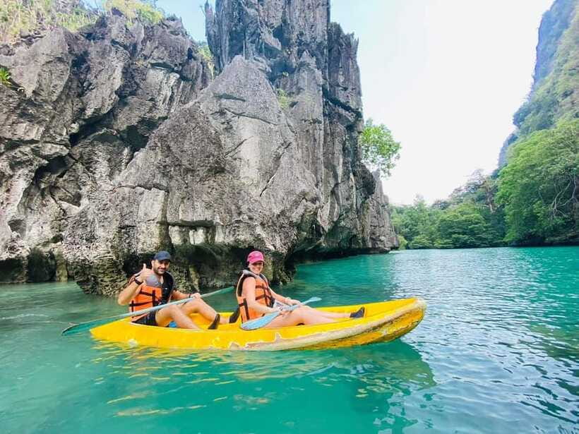 El Nido: Big Lagoon Kayaking & Island Adventure - Secret Lagoon: small entrance, big payoff