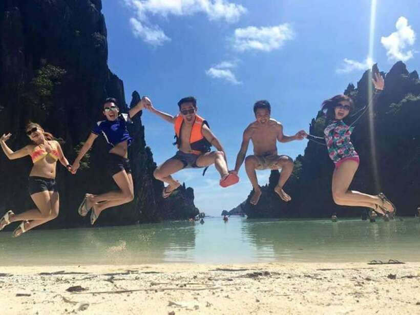 El Nido: Island Hopping Tour A Lagoons and Beaches - Shimizu Island and Seven Commandos Beach: white sand plus room to breathe