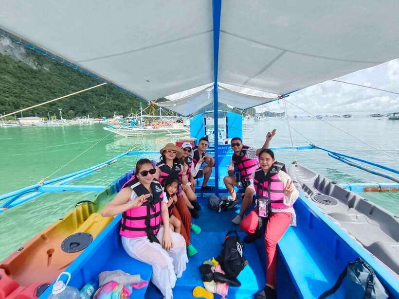 El Nido: Private/Exclusive Island Hopping Tour B BEST PRICE! - Entalula Island: Coconut-Tree Beach Time and Easy Water Fun