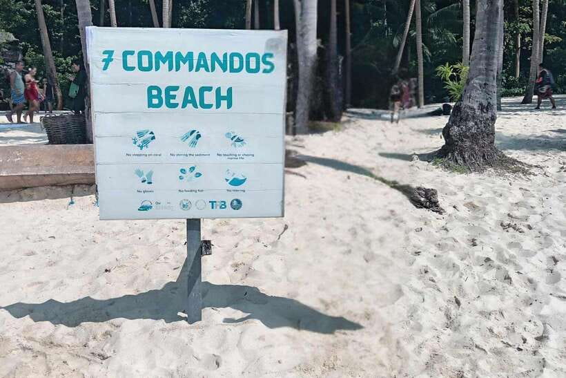 El Nido: Tour A (Big & Secret Lagoon, Shimizu, 7 Commando) - Seven Commandos Beach: The Beach Break You Get Between Lagoons