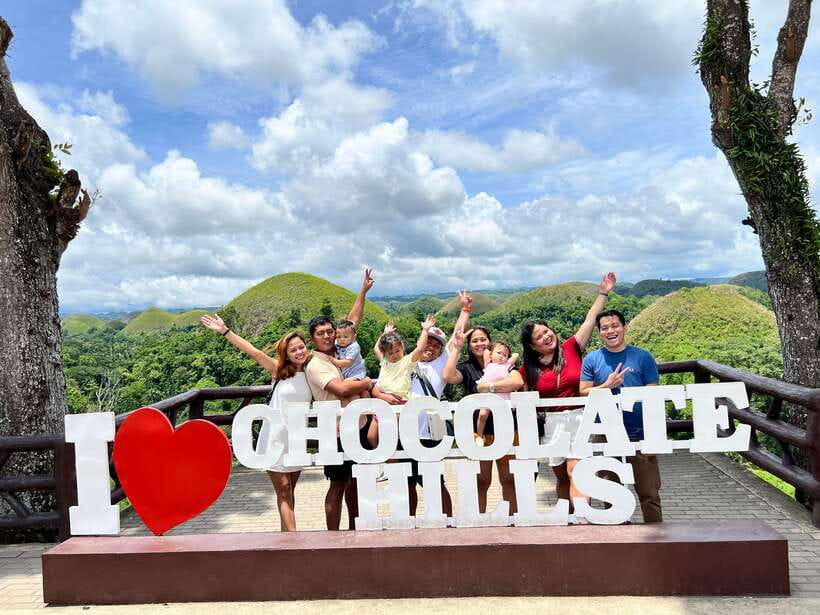 From Bohol: Countryside Private Day Tour - Chocolate Hills Complex: the main viewing deck experience