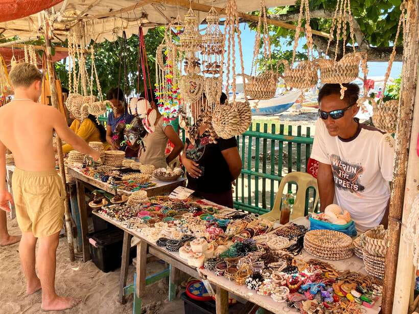 From Cebu: Island Hopping to 3 islands with BBQ lunch - Guides and Crew: Why People Keep Naming Mae, Liz, Farrah, and Norvira