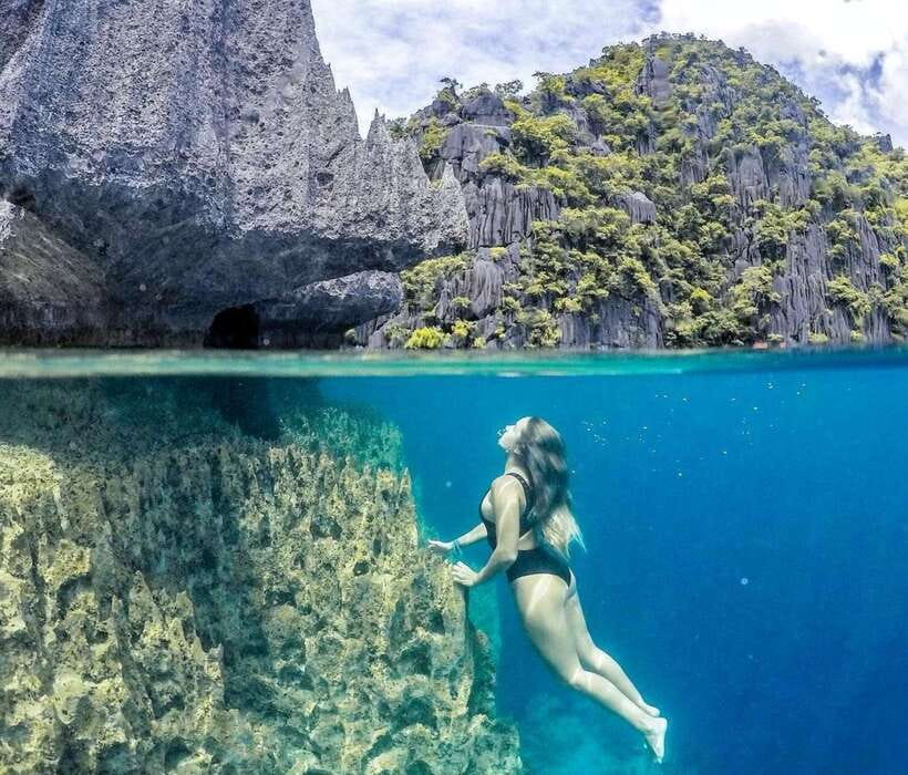 From Coron: Twin Lagoon and Skeleton Wreck Cruise with Lunch - Beaches break time, Corn Youth Club and Atwayan at sunset