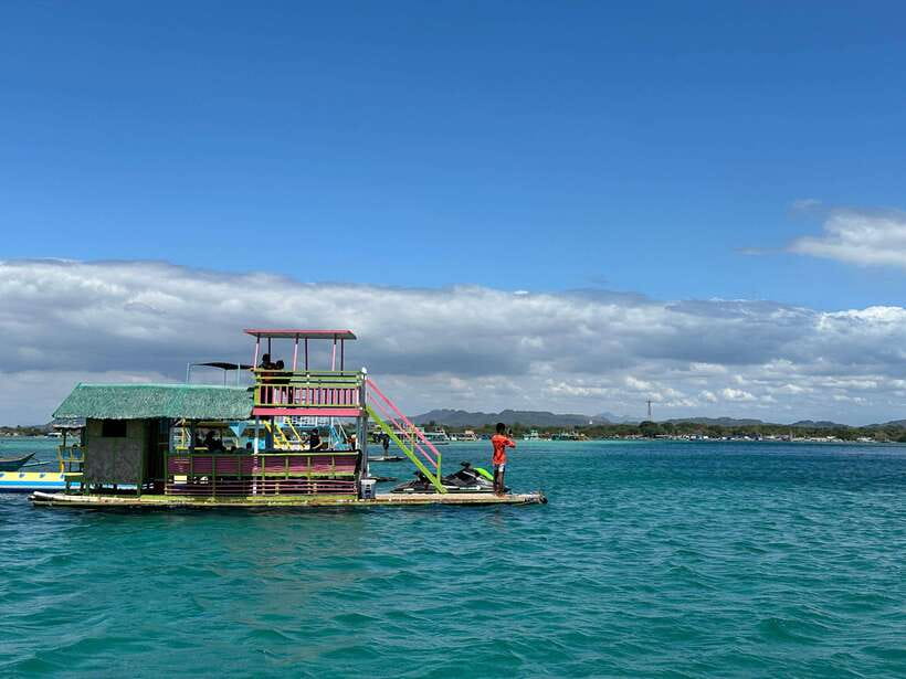 From Manila: Little Boracay Beach w/ Floating Bamboo Cottage - Key highlights that make this day trip worth your time