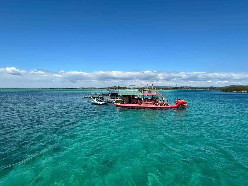 From Manila: Little Boracay Beach w/ Floating Bamboo Cottage - How this 12-hour Taal and Little Boracay combo works from Manila