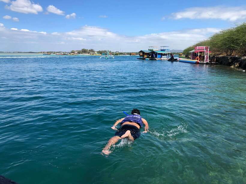 From Manila: Little Boracay Beach w/ Floating Bamboo Cottage - Price and value: what you’re paying for at $155 per person