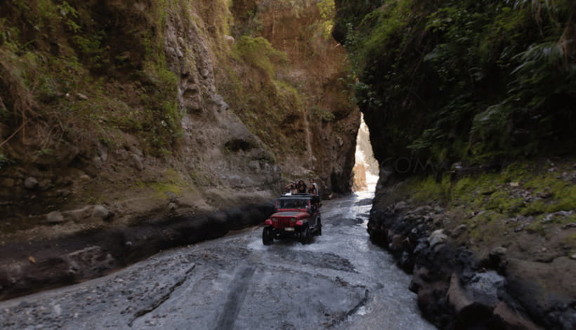 From Manila: Puning Hot Spring Day Trip - The 4x4 lahar ride: adventure, not a stroll