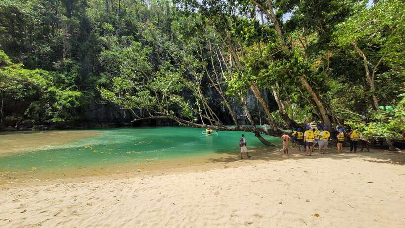 From Puerto Princesa: Underground River Guided Day Trip - The ride to Sabang Wharf and the waiting reality