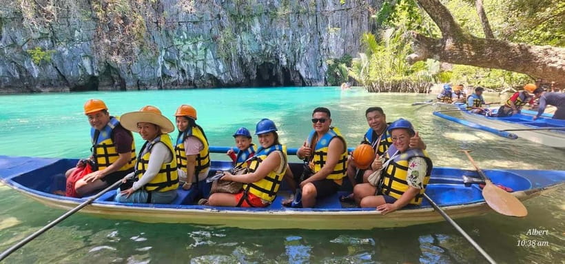 Full Day Excursion: UNESCO Underground River Tour - Boarding the boats: safety first, then the calm glide