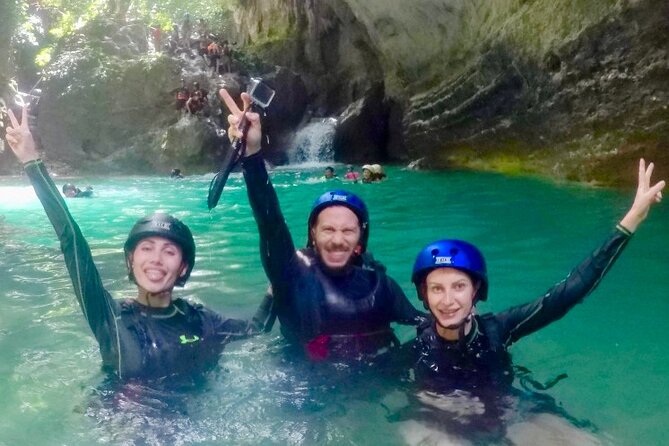 Group Tour of Moalboal Sardines Run & Kawasan Canyoneering - Kawasan Canyoneering: What You Actually Do in the Blue Water