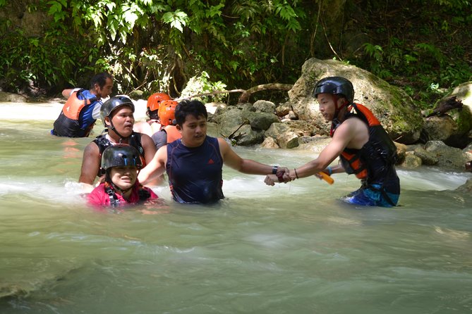 Kawasan Canyoneering Adventure Package from Cebu - Lunch at Kawasan Falls: included, but plan for drinks