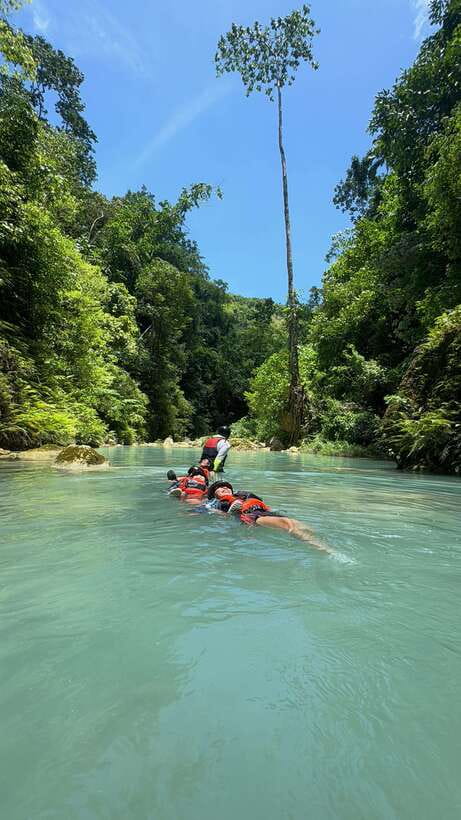Kawasan Falls Canyoneering Adventure – Group Tour Experience - The canyoneering trail: 3 to 4 hours of jumps, slides, and cold pools