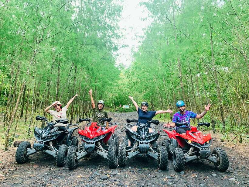 Legazpi: Mayon Volcano ATV Tour - Picking Your Trail, Forests, Rivers, Rice Fields, and Volcanic Rocks