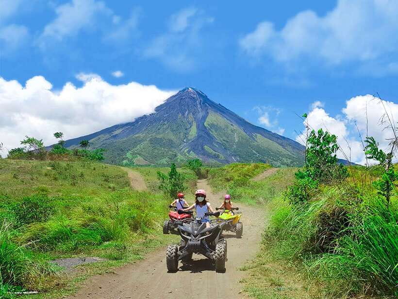 Legazpi: Mayon Volcano ATV Tour - What the Ride Feels Like, Bumpy Ground and Wet Feet