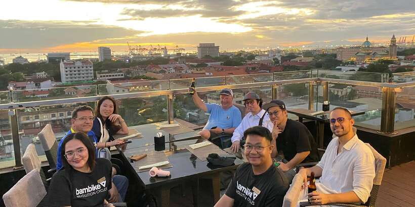 Manila: Guided Sunset Bamboo Bike Tour in Intramuros - Bayleaf Hotel Skydeck Sunset: The Finale That Changes the Whole Tour