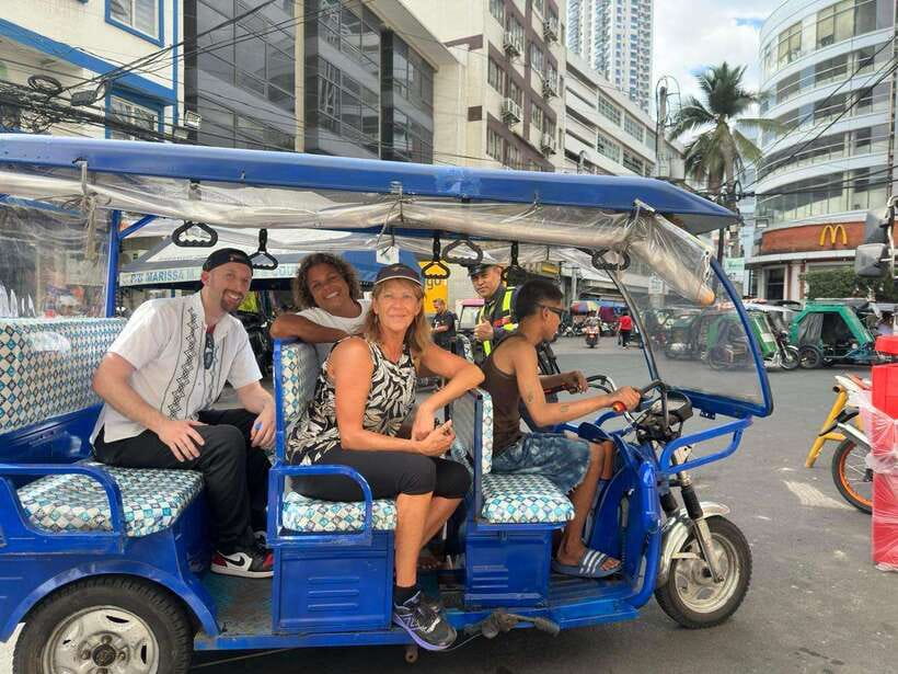 Manila: Guided Tuk Tuk Ride - Finding Tutuban Center Mall, Then Getting Moving
